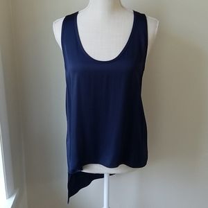 BCBGMAXAZRIA Navy Blue Tank Top